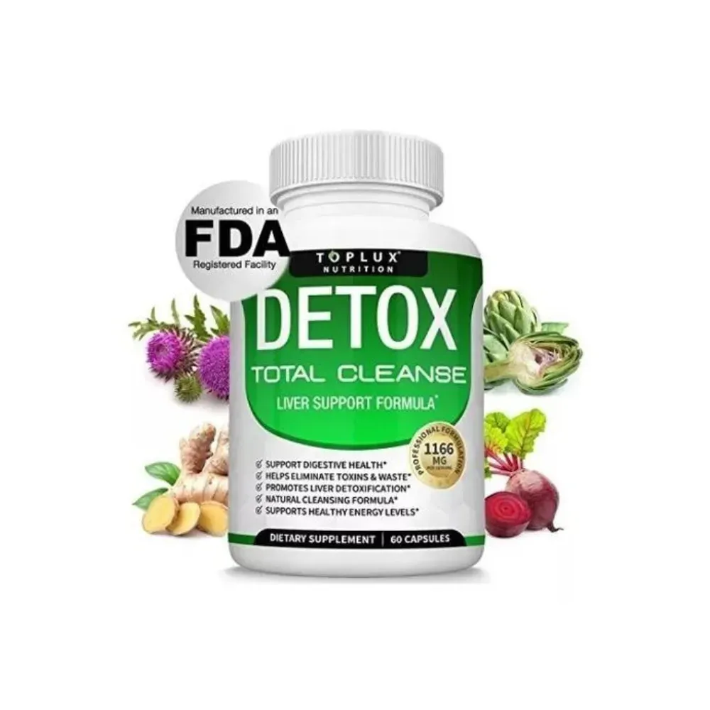 Toplux Nutrition Limpieza Total Detox 60 Cáps