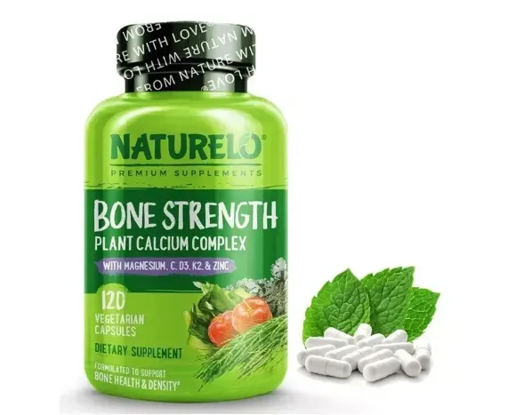 Naturelo Bone Strength 120 Cápsulas