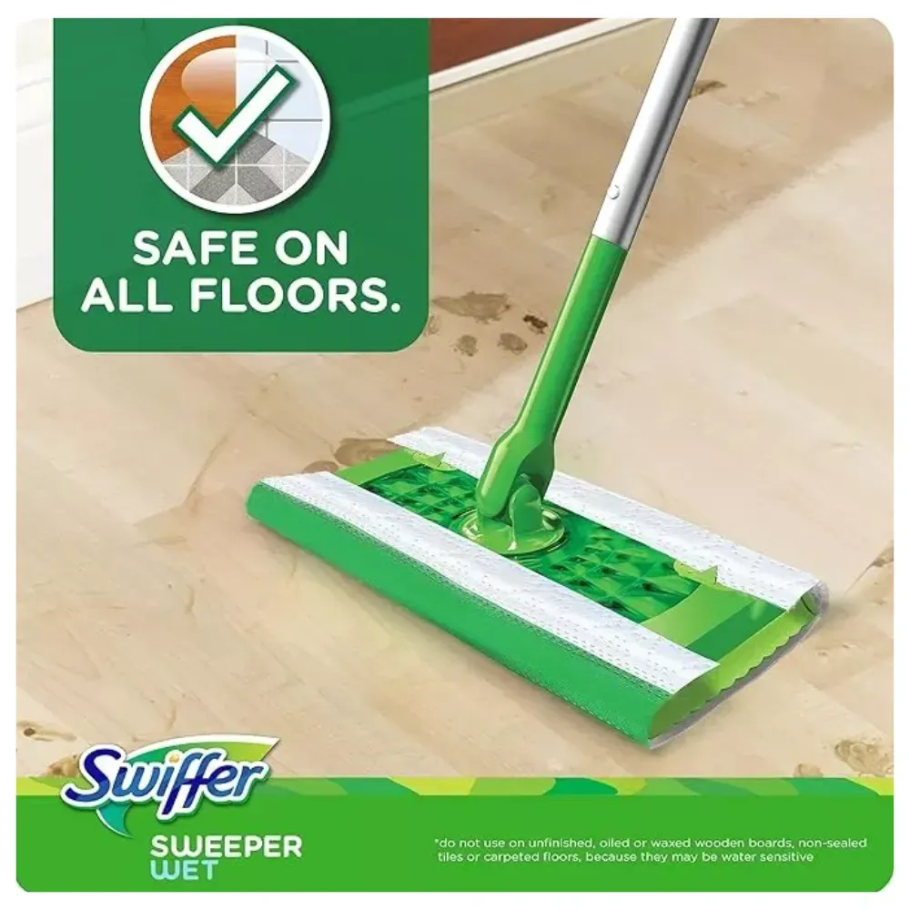 Swiffer Sweeper Wet Mopping 12 Paños