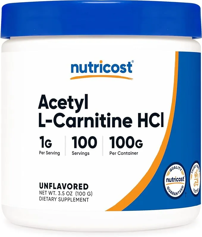 Nutricost Acetyl L Carnitina 100g