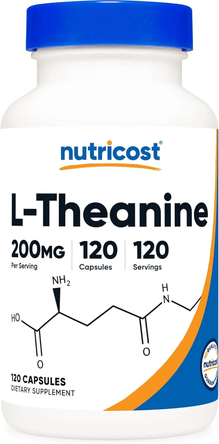Nutricost L-theanine 200mg 120 Capsulas 