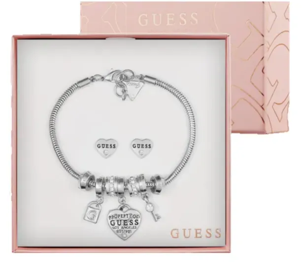 Pulsera Tipo Pandora Guess 