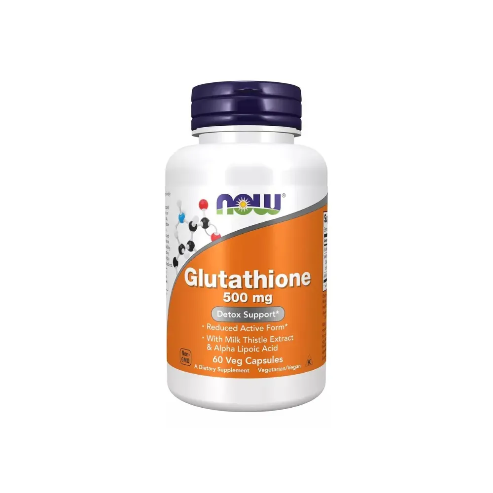 Now Glutathione 500mg 60 Capsulas