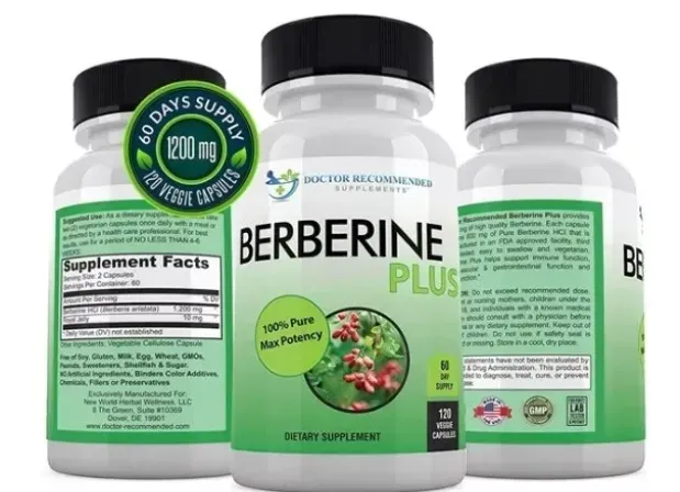 Doctor Recommended Berberine Plus, 120 Cápsulas