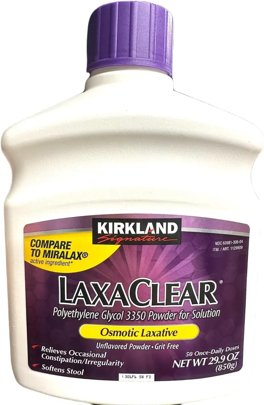 Kirkland Signature Laxanclear Laxante Polvo Soluble