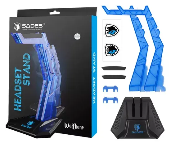 Sades Wolfbone Soporte Para Diadema Gamer Headset Stand