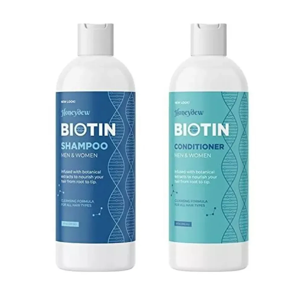 Shampoo Y Acondicionador Biotina Contra Caida Del Cabello