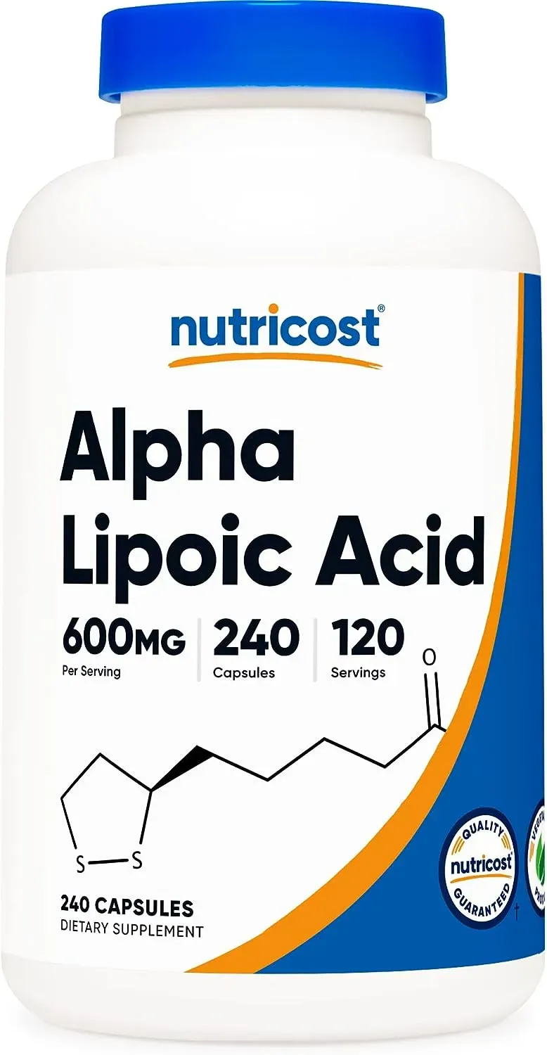 Nutricost Ácido Alfa Lipoico 240 Cápsulas