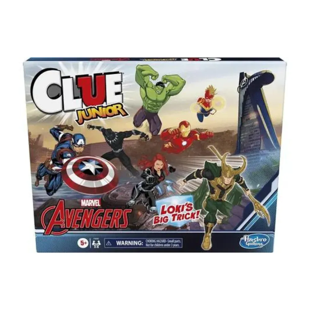 Hasbro Juego De Mesa Marvel Avengers Clue Junior