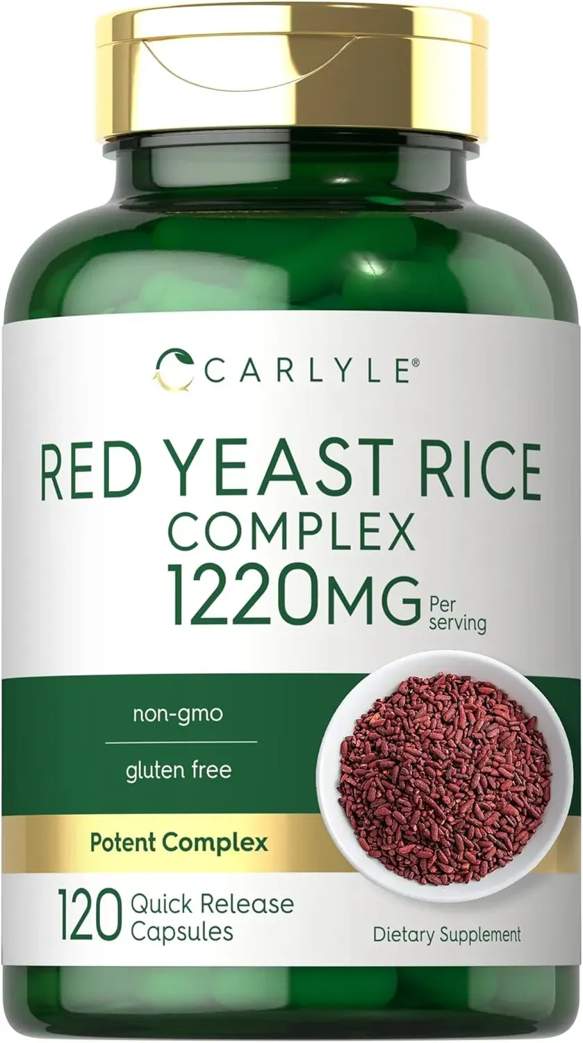 Carlyle Red Yeast Rice 120 Capsulas