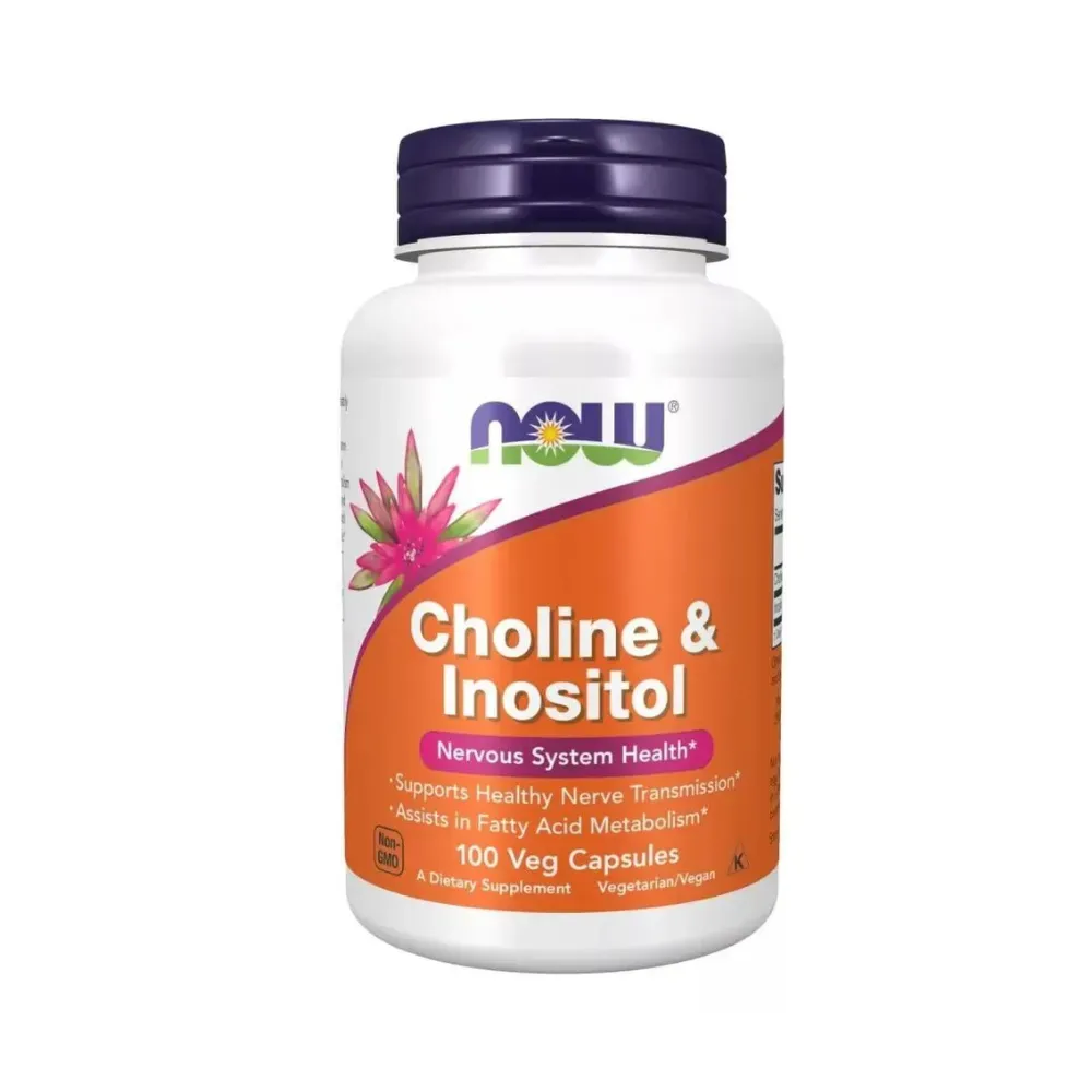 Now Choline & Inositol 100 Capsulas