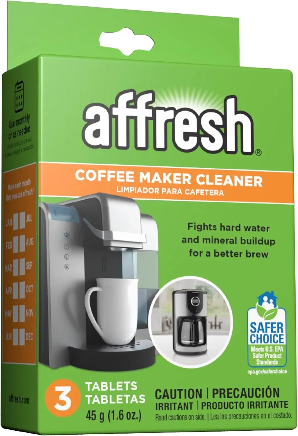 Limpiador De Cafetera Affresh x3 tabletas