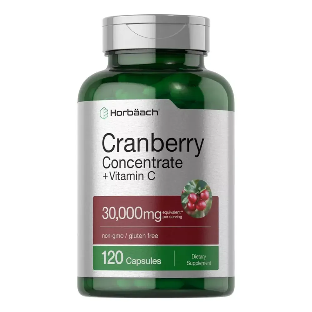 Horbaach Cranberry + Vitamina C 30,000mg X 120