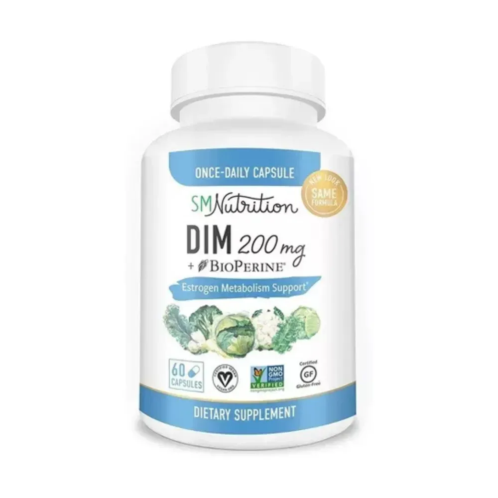 Dim 200 Mg + Bioperine Balance Estrógeno Metabolismo 60cáp