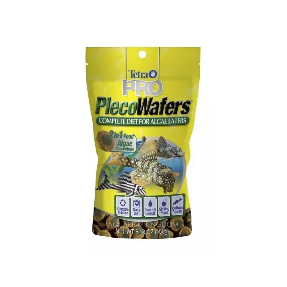 Aliemento vegetal para plecostomus Tetra Pro Pleco Wafers 150g