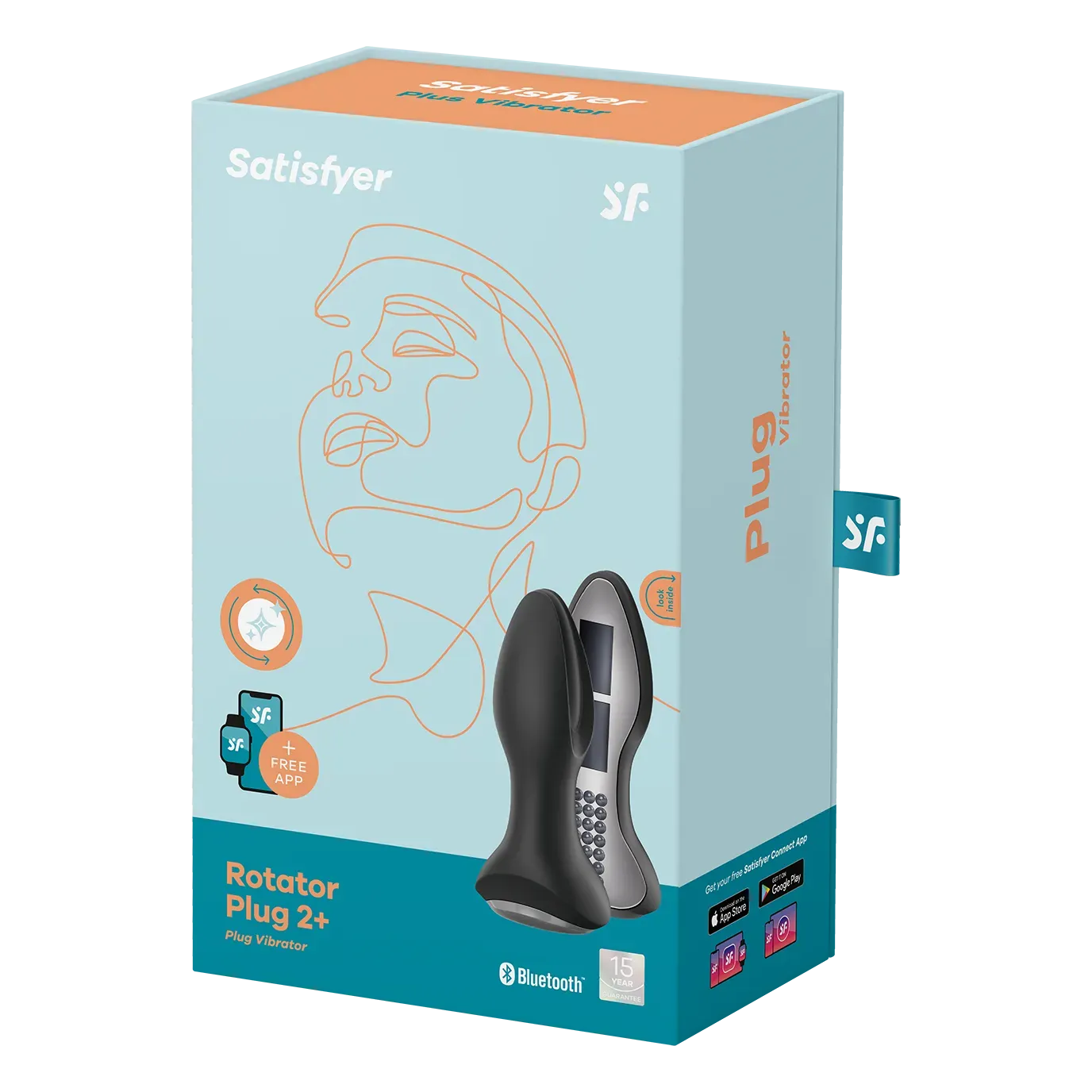 Plug Vibrador Satisfyer Rotator 2 Con App