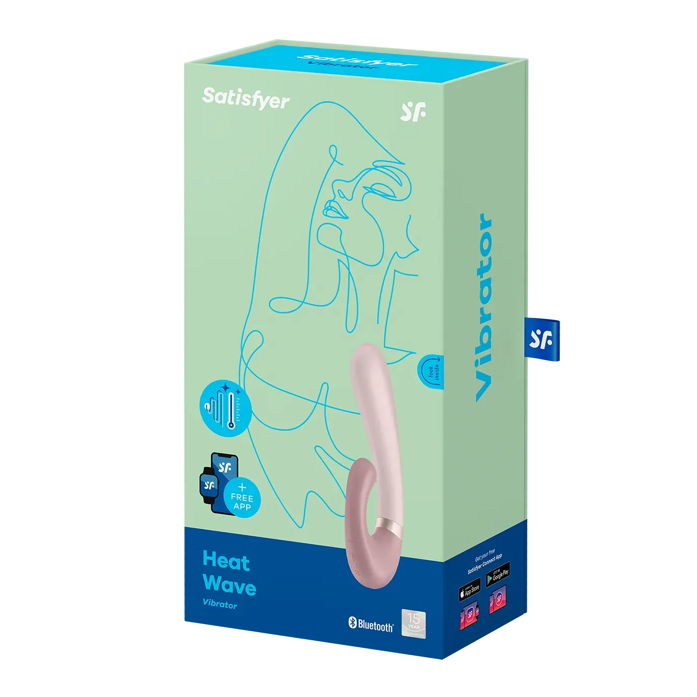 Satisfyer Heat Wave Connect Doble Estimulación Con Temperatura