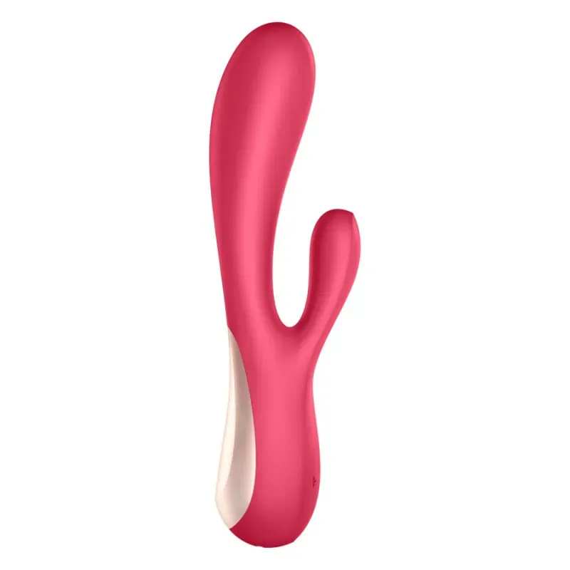  SATISFYER Vibrador Tipo Rabbit Mono Flex Rojo