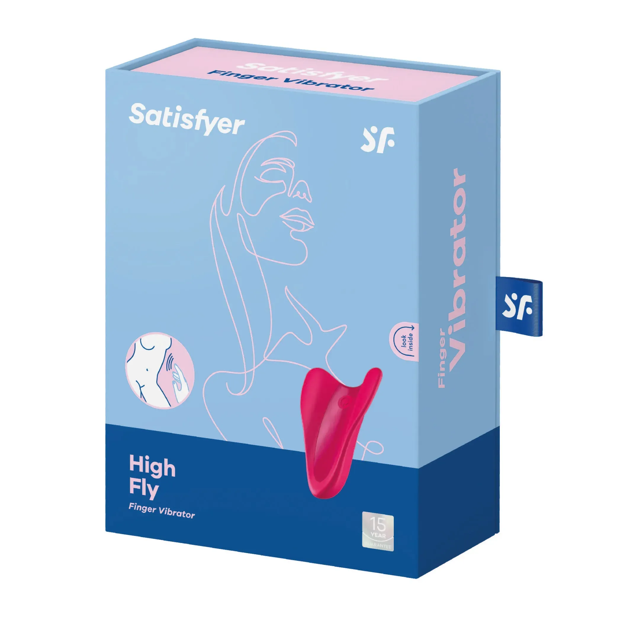  SATISFYER High Fly Fucsia Vibrador Para Dedos