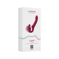 Vibrador Lapis Lovense Arnes Manos Libres Doble Penetración Con App 