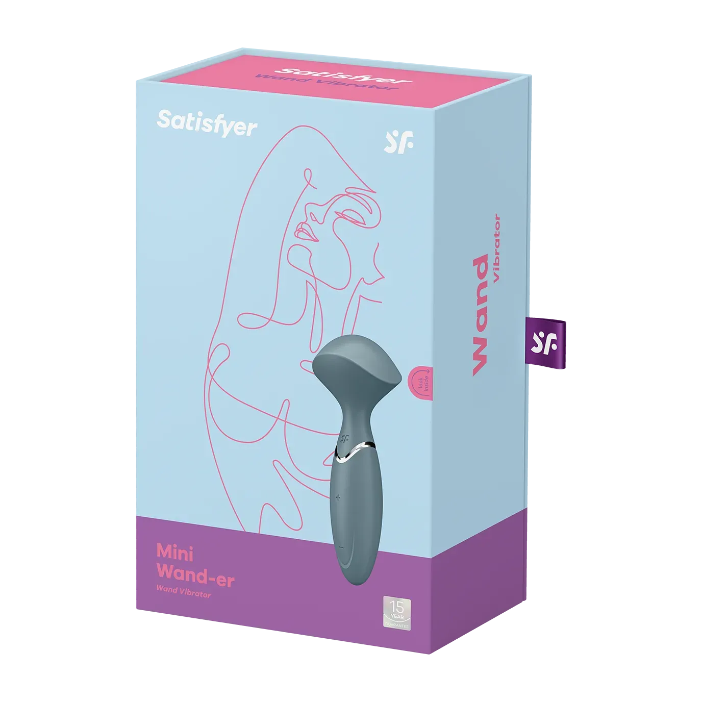 Vibrador Hitachi Mini Wand-er Gris Satisfyer