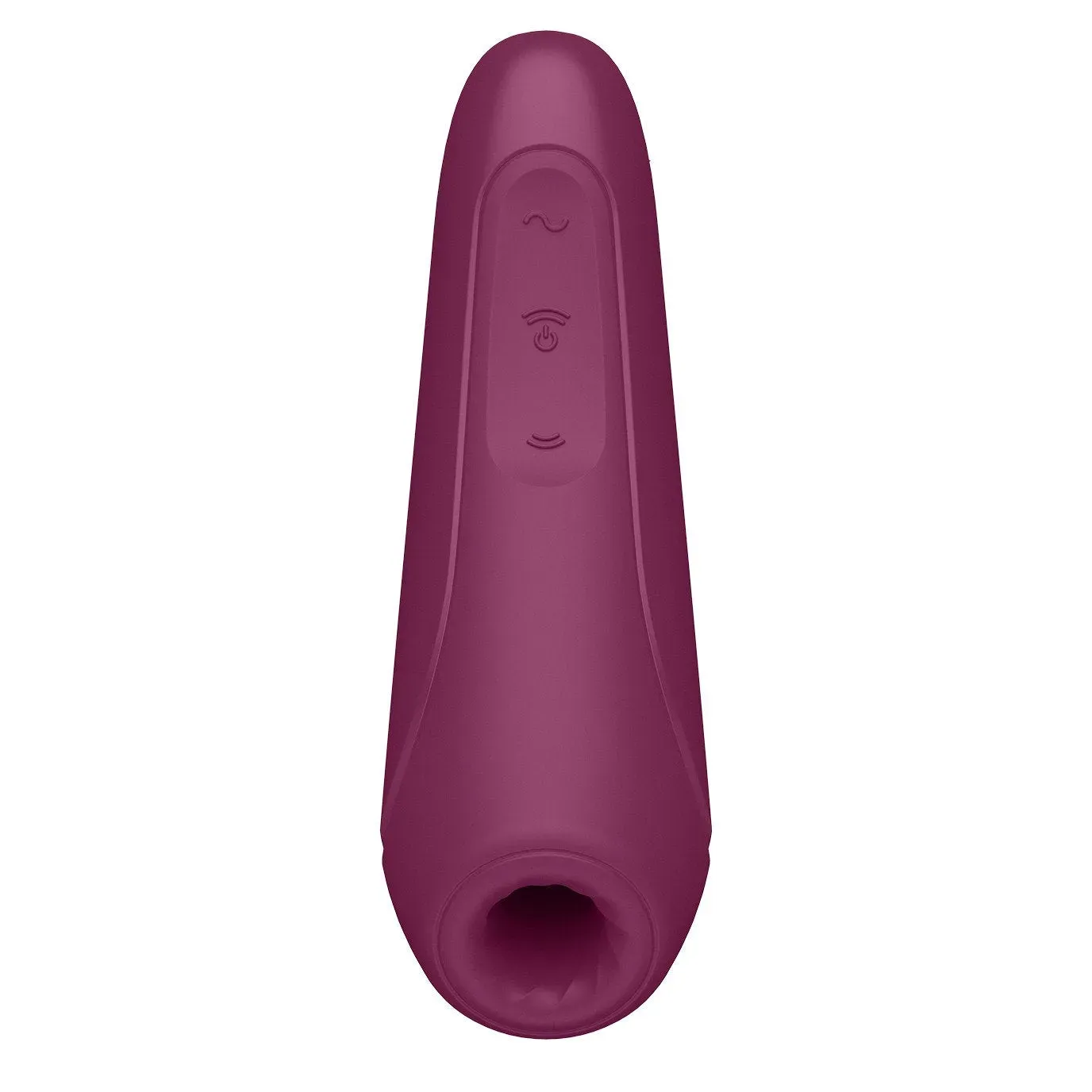 SATISFYER Succionador De Clítoris Curvy 1+ Vinotinto Con APP