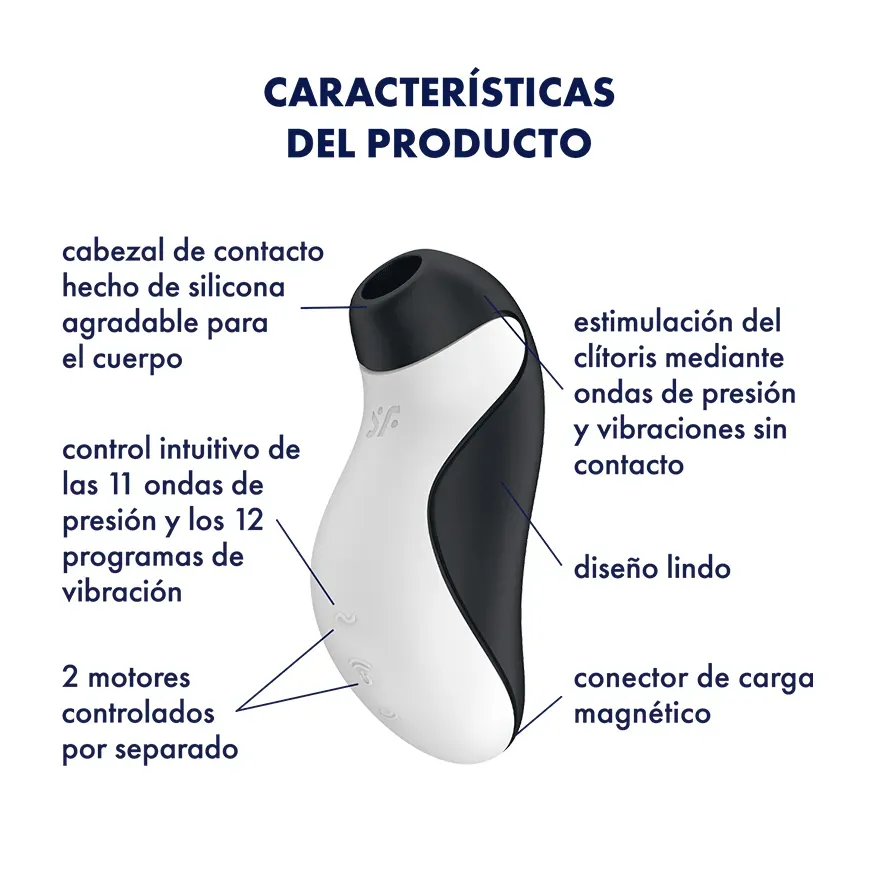 Estimulador De Clitoris Orca Satisfyer