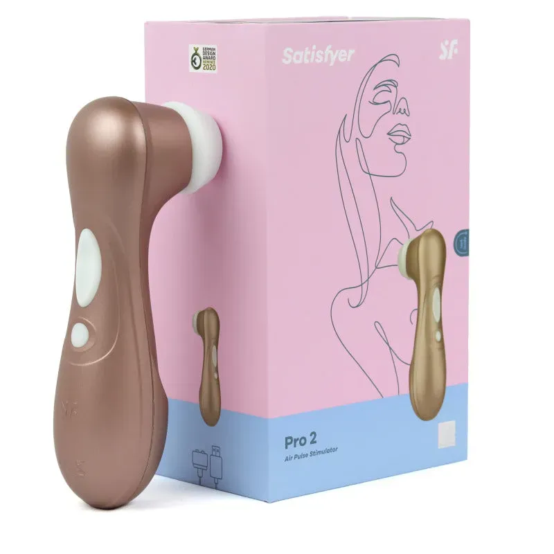 SATISFYER Succionador De Clítoris Pro 2 Rosa