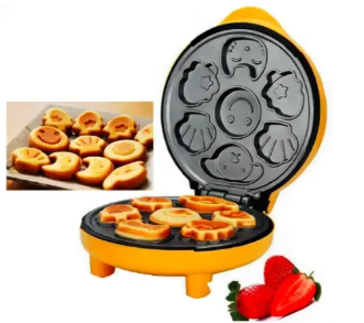 Maquina Para Hacer Pancakes, Galletas, Wafles De Figuras Infantiles 