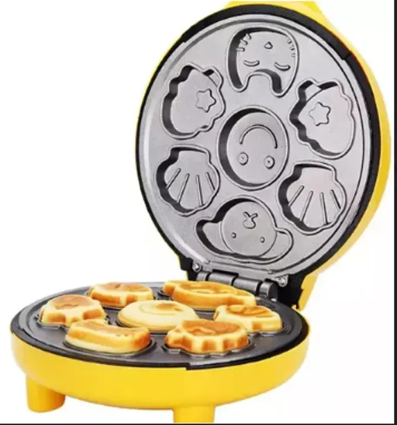 Maquina Para Hacer Pancakes, Galletas, Wafles De Figuras Infantiles 