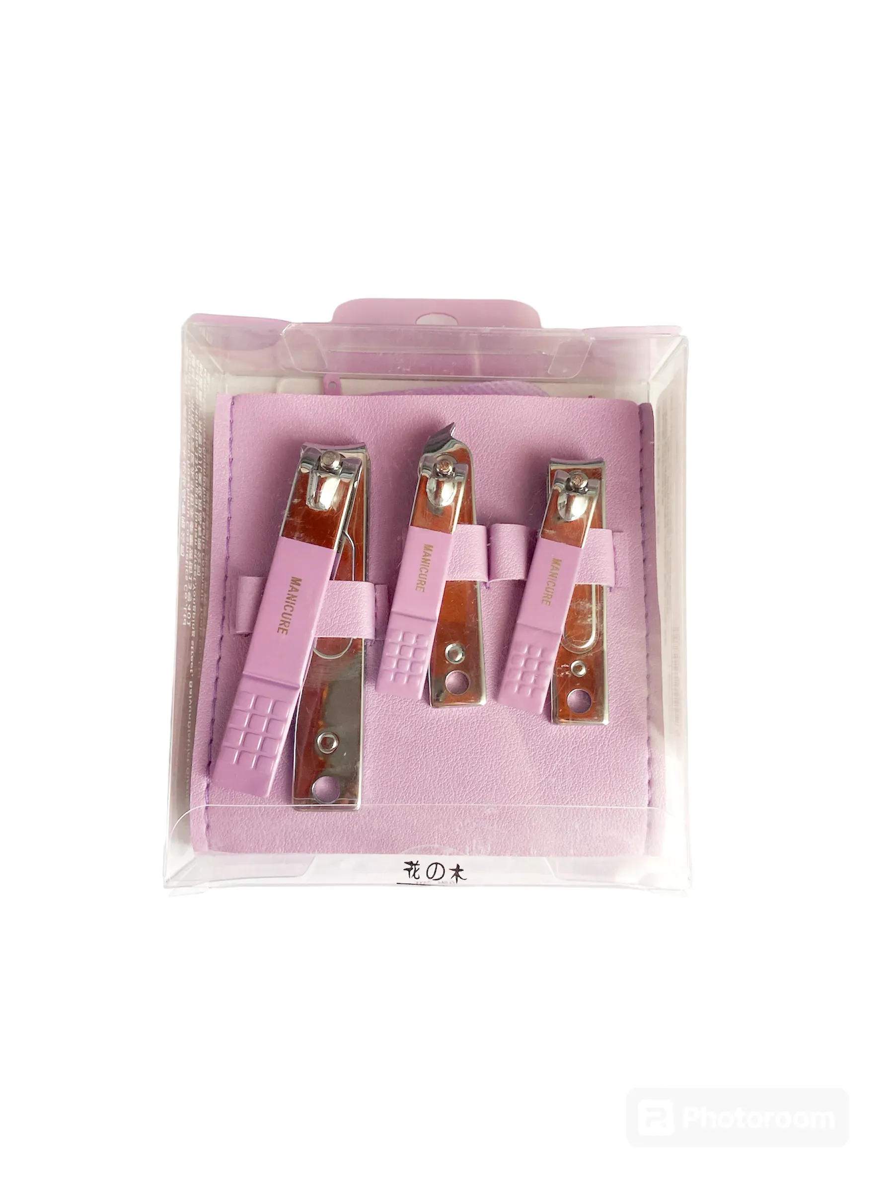 Estuche De Kit Manicura Corta Uñas Y Accesorios En Acero Inoxidable