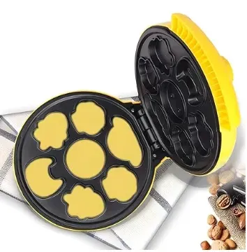 Maquina Para Hacer Pancakes, Galletas, Wafles De Figuras Infantiles 