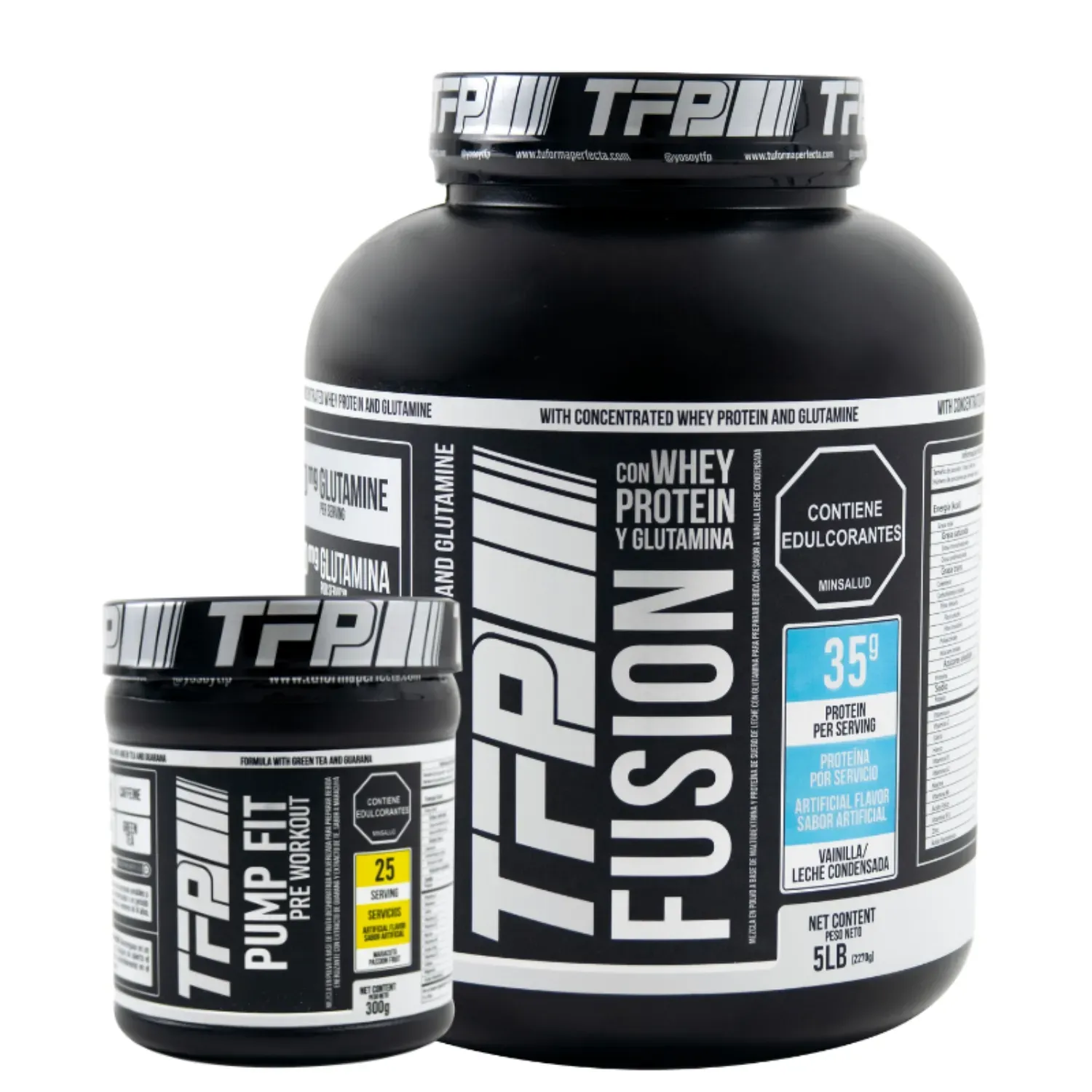 Combo TFP Fusion 5 Lbs y Pre Workout 300 Grs