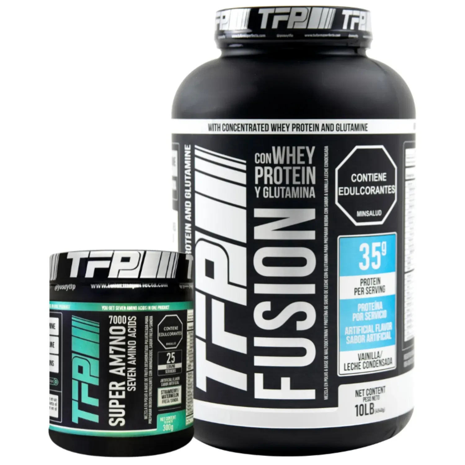 Combo TFP Fusion 10 Lbs y Super Amino 300 Grs