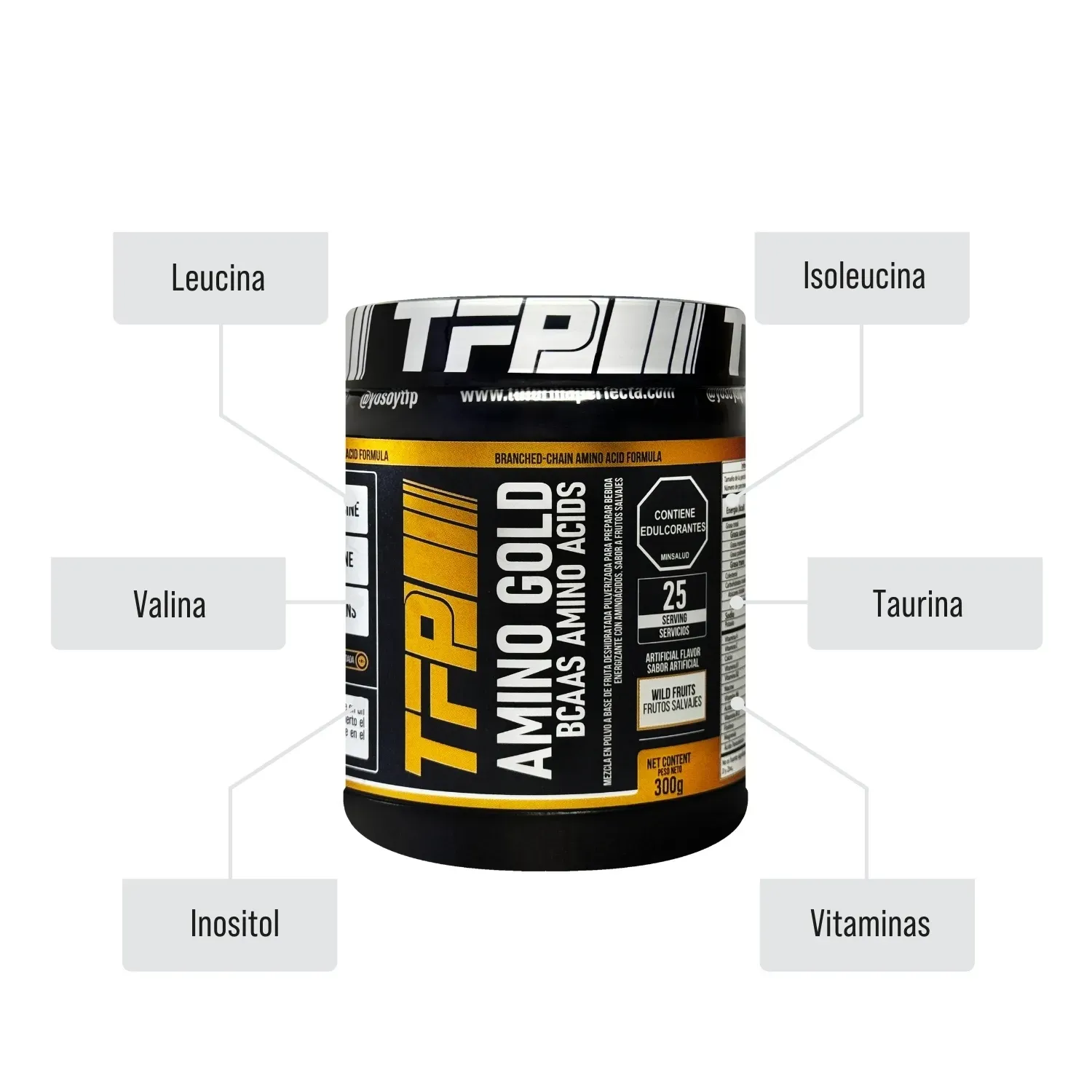 Combo TFP Veggie 2 Lbs y Aminoacidos BCAA