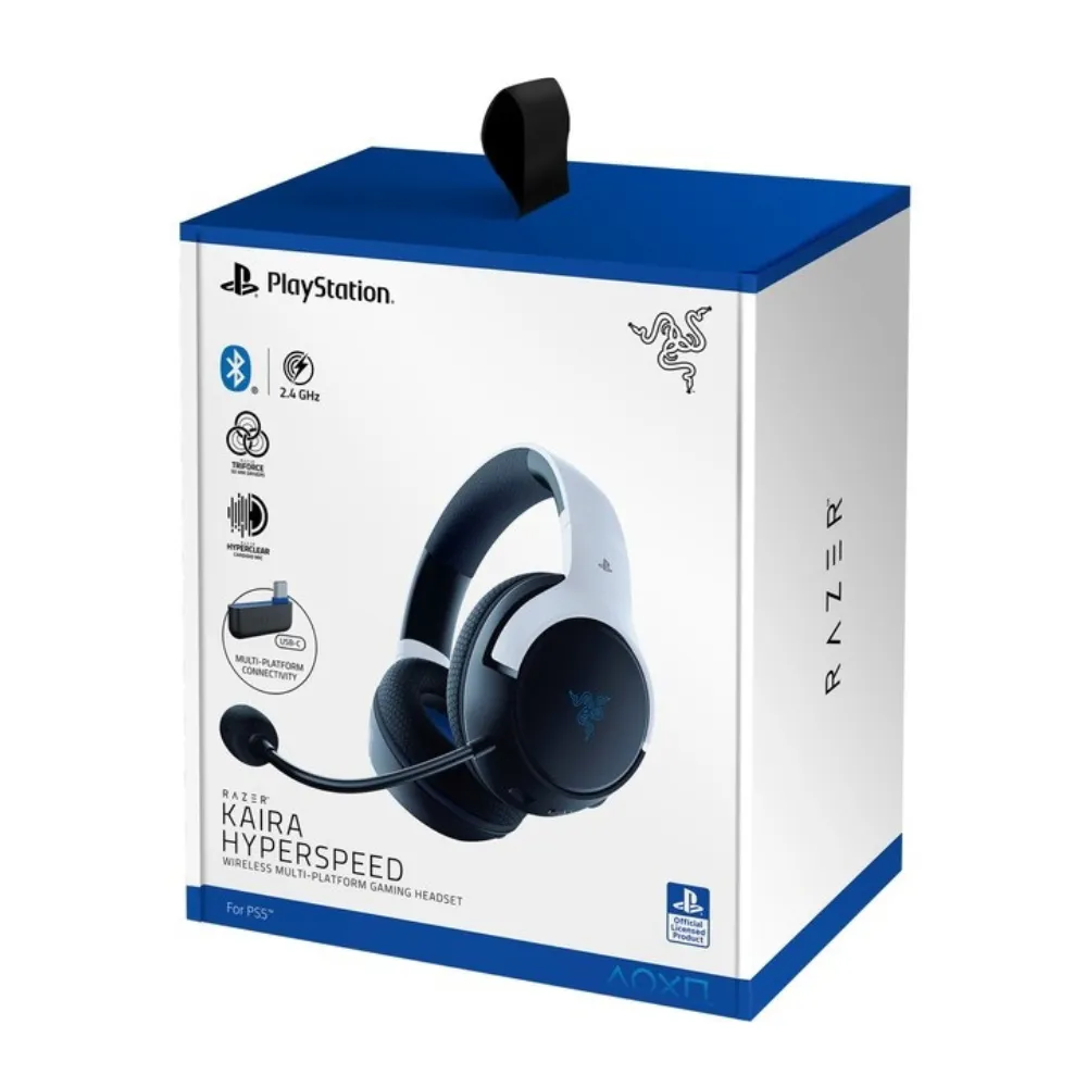 Auriculares Diadema razer Kaira Hyperspeed for Play Station