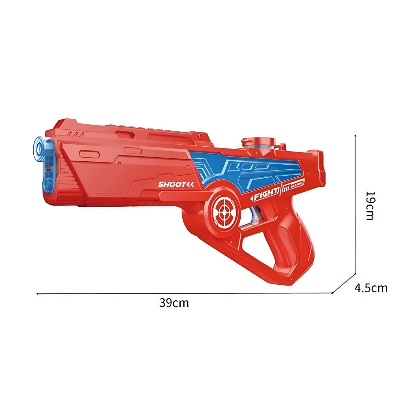 Pistola Eléctrica Agua Automática Usb Recargable Lanzador