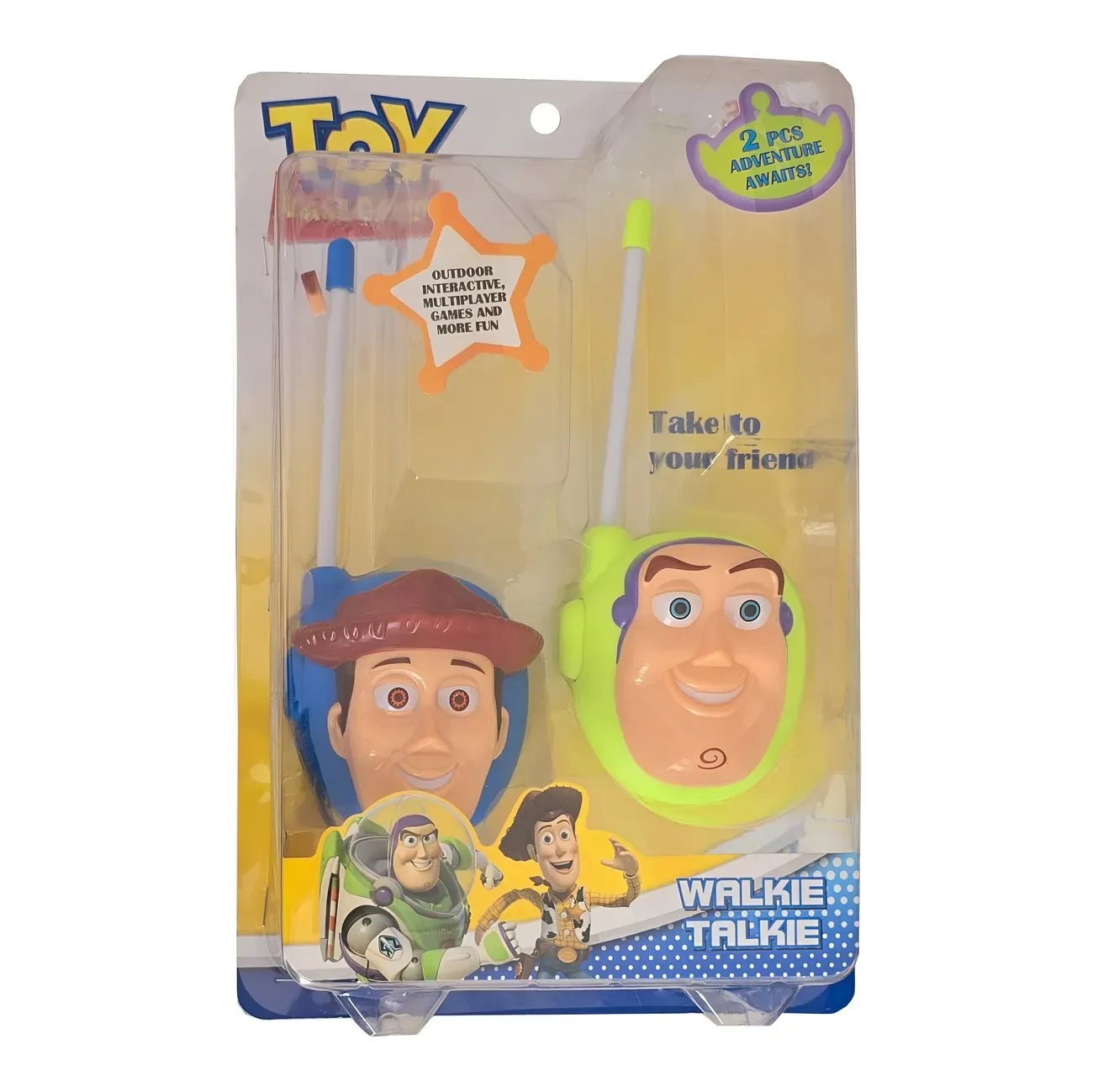 Juguete Walkie Talkies Boquitoquis Toy Story Woody Lightyear