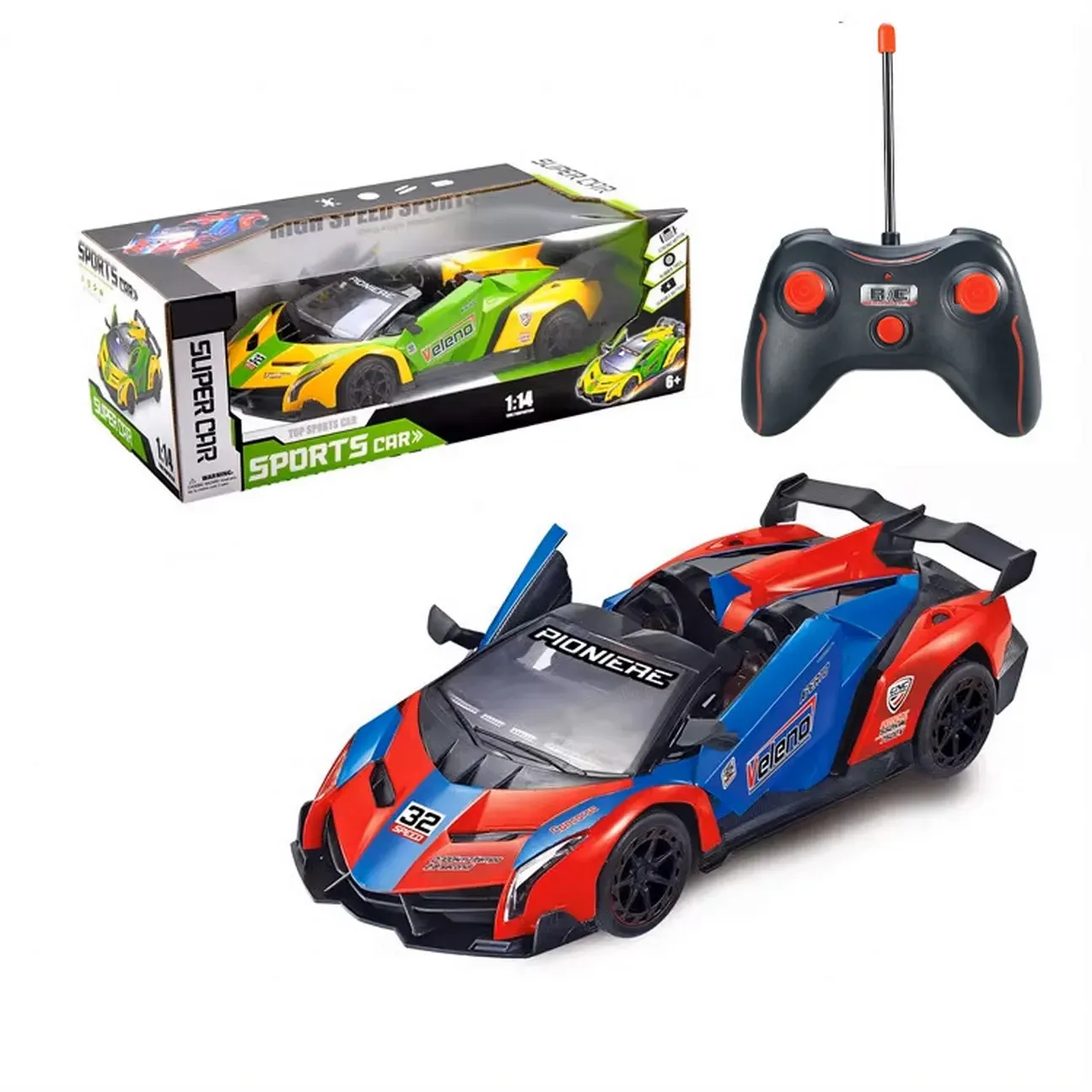 Carro Deportivo Lamborghini Recargable Control Remoto Niños