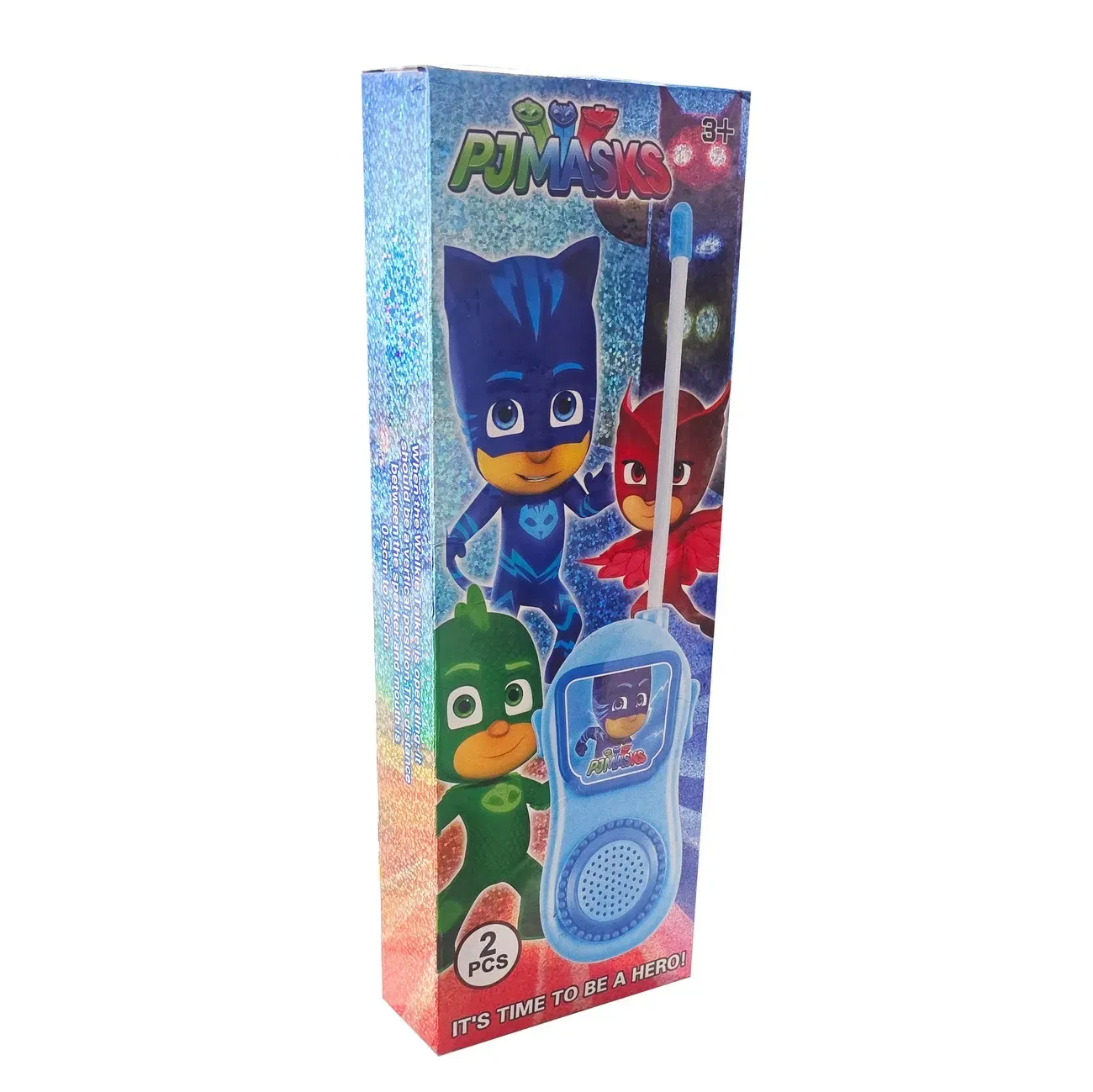 Juguete Walkie Talkies Boquitoquis Pj Masks Heroes+ Bateria