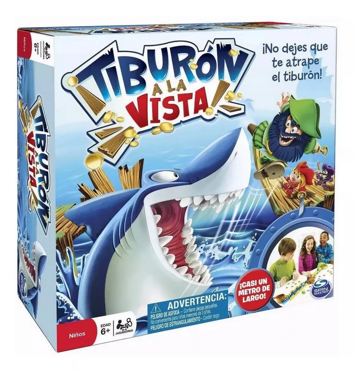 Tiburon Mania Shark Chomping Juego De Mesa Estrategia