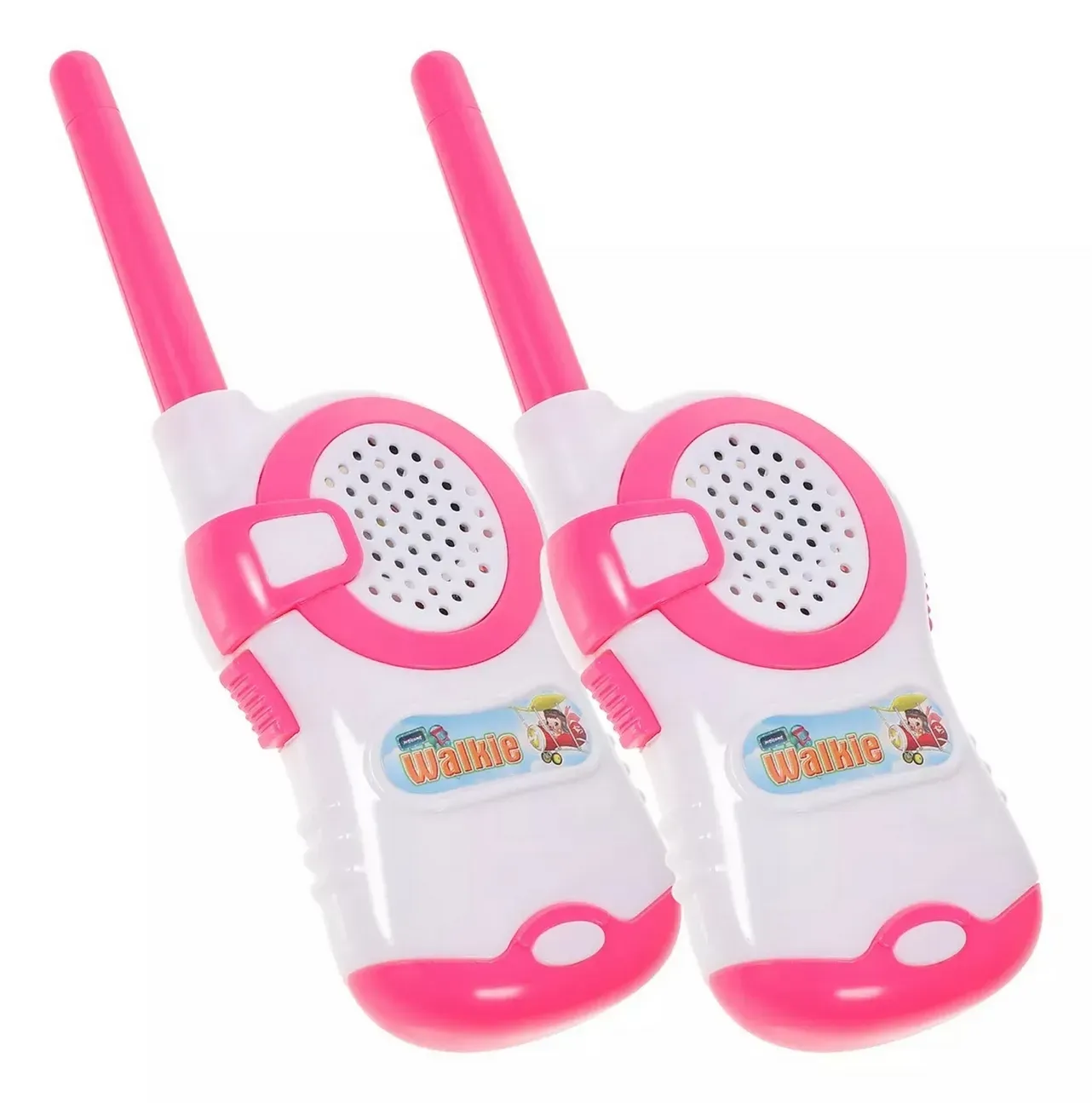 Juguete Walkie Talkies Boquitoquis Niñas Walkie + Baterias