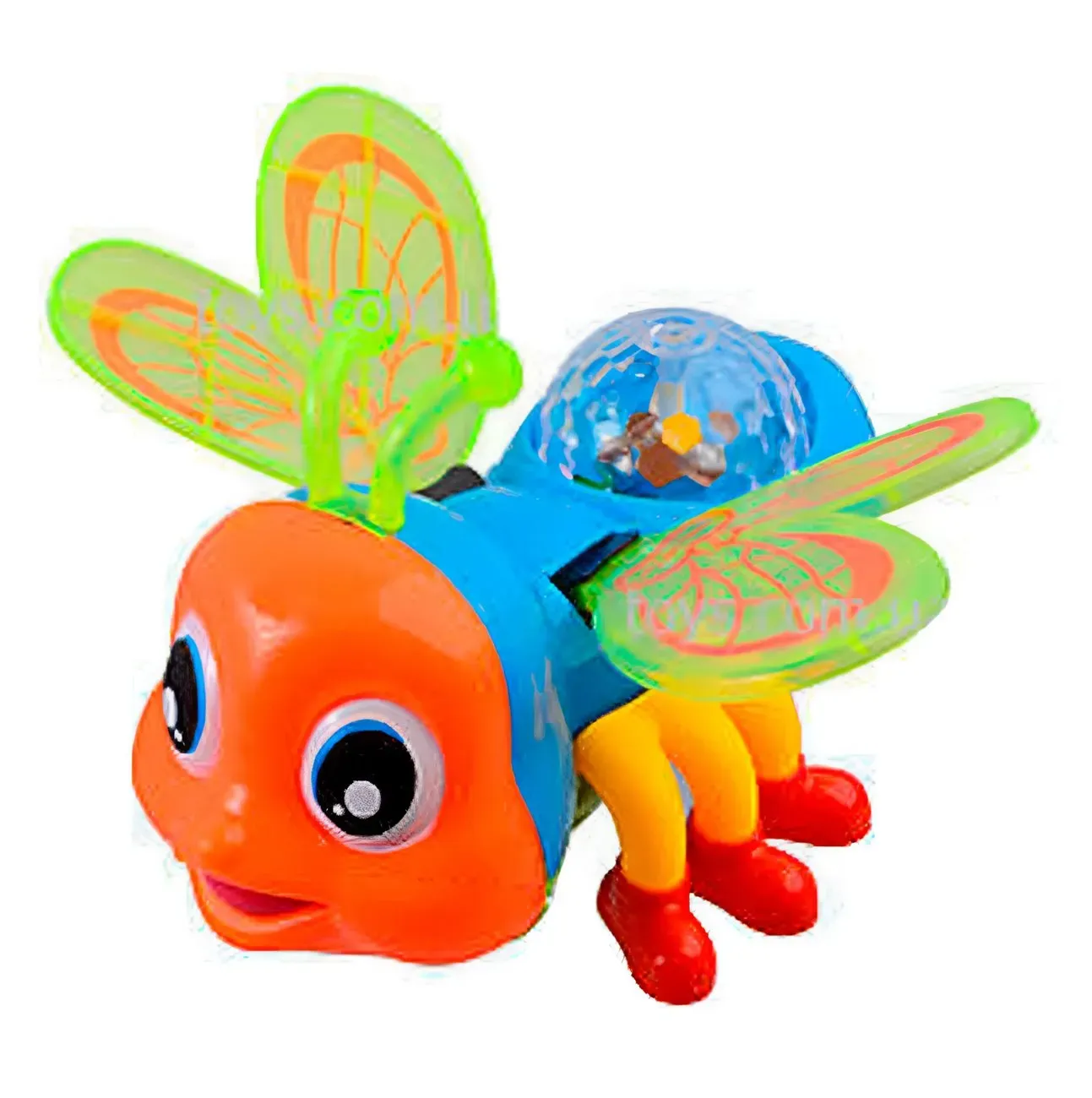 Juguete Abeja Luces Interactivo Musica Camina + Baterias