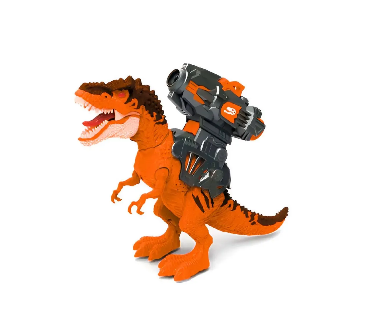 Dinosaurio Robot Lanzador Burbujar Proyector Juguete Niños