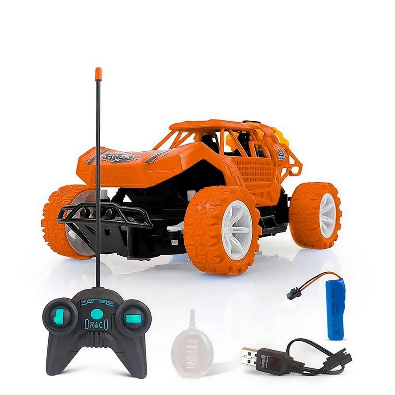 Carro Deportivo Buggy Luz Control Recargable Juguete Niños