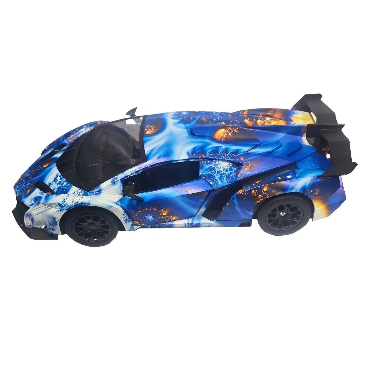 Carro Azul Sport Recargable Control Remoto Juguete Niños