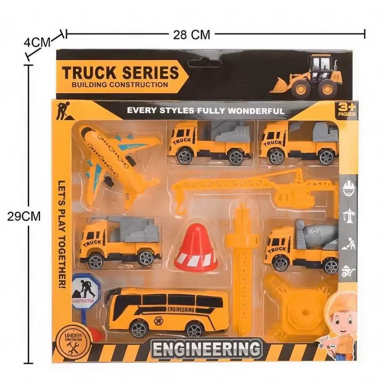 Camion Vehículos Gruas Construccion Coleccion Juguete Niños