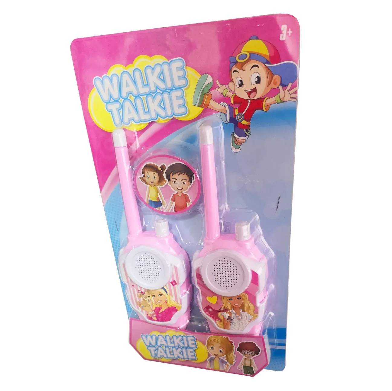 Juguete Walkie Talkies Boquitoquis Muñeca Niñas + Bateria