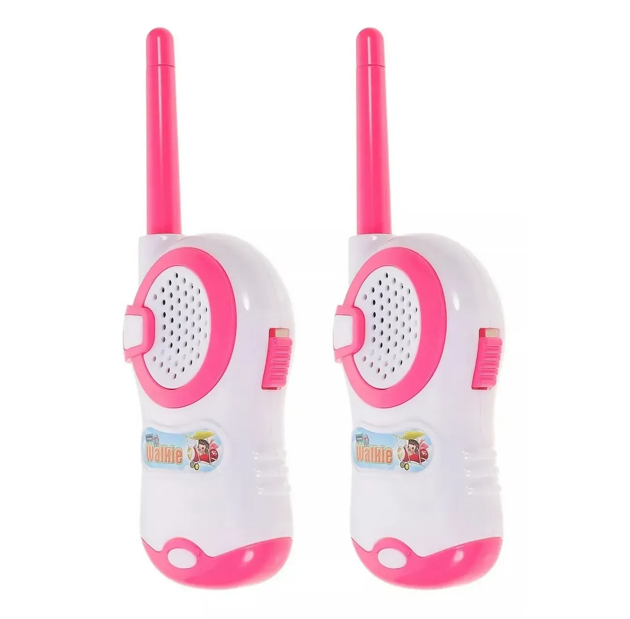 Juguete Walkie Talkies Boquitoquis Niñas Walkie + Baterias