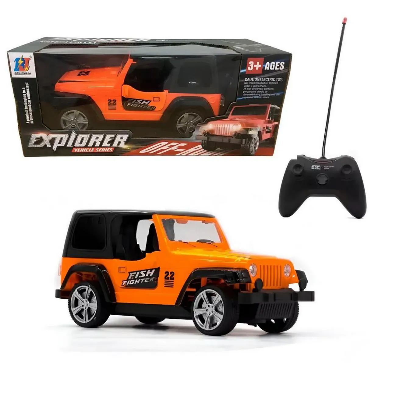 Camioneta Jeep Deportiva Control Recargable Juguete Niños